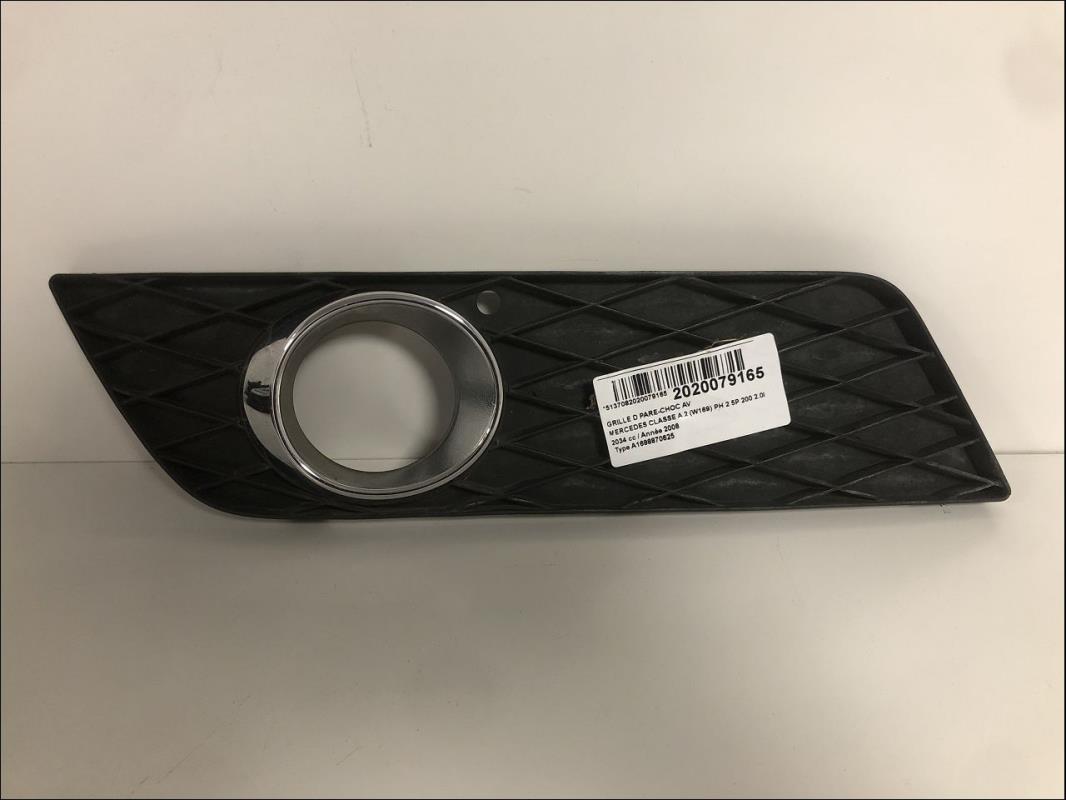 Grille de calandre droite