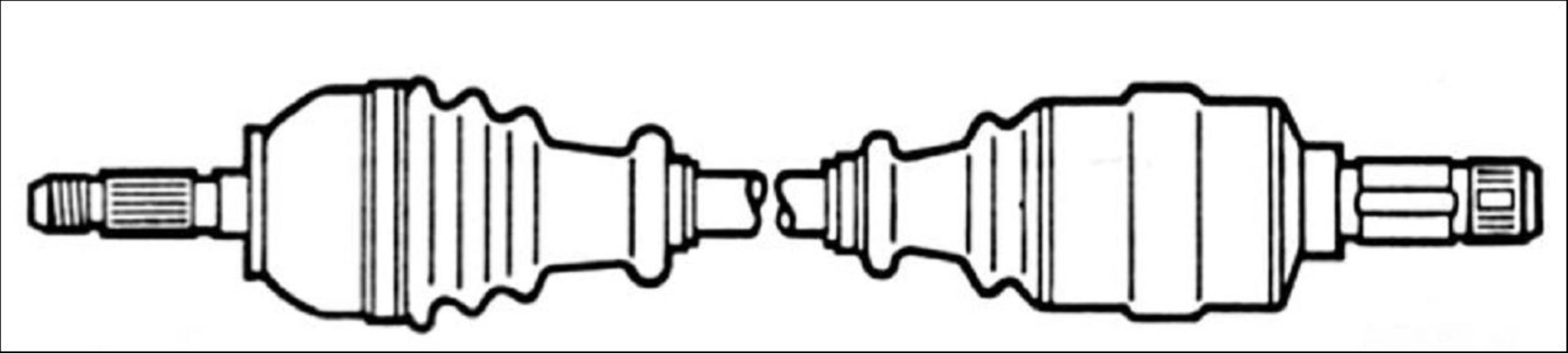 Cardan gauche (transmission)