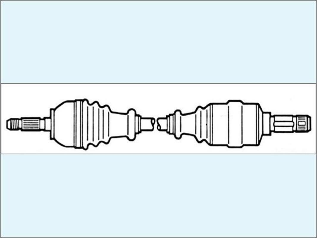 Cardan gauche (transmission) RENAULT ESPACE 4 PHASE 1 Diesel - 1