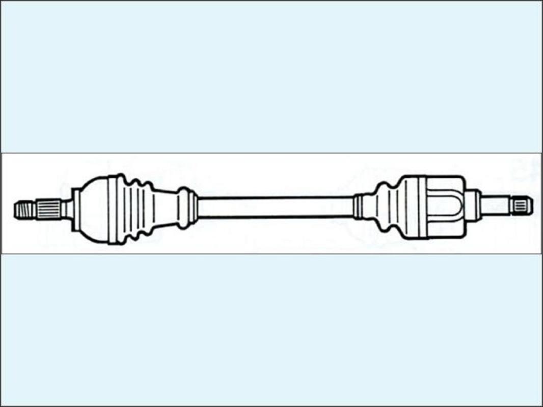 Cardan droit (transmission) RENAULT ESPACE 4 PHASE 1 Diesel - 1