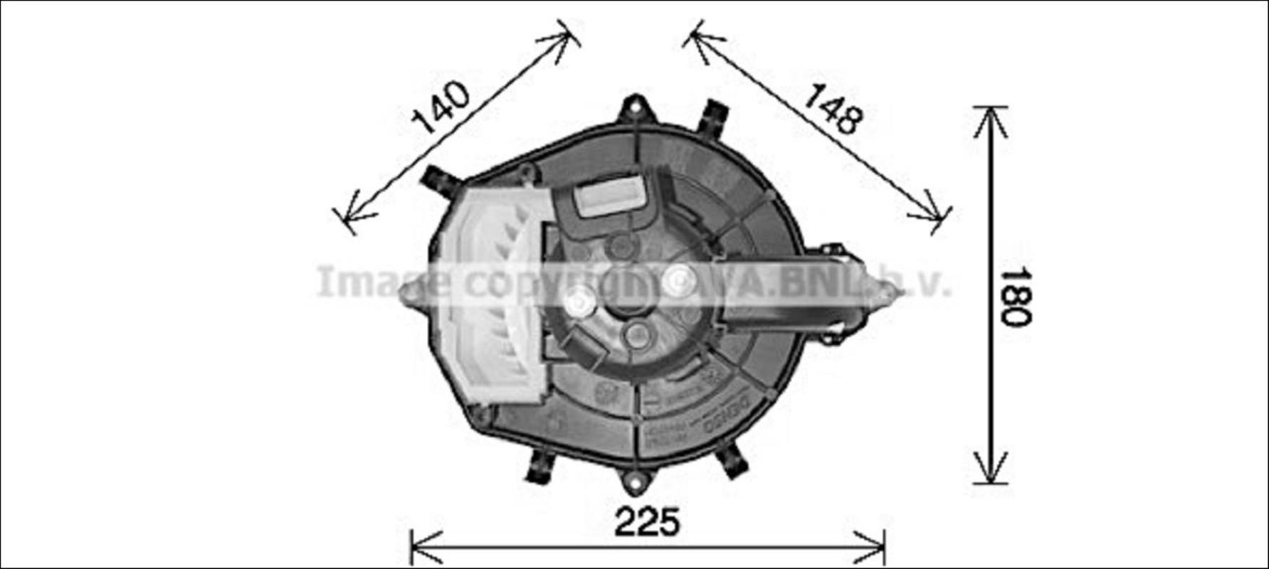 Ventilateur chauffage