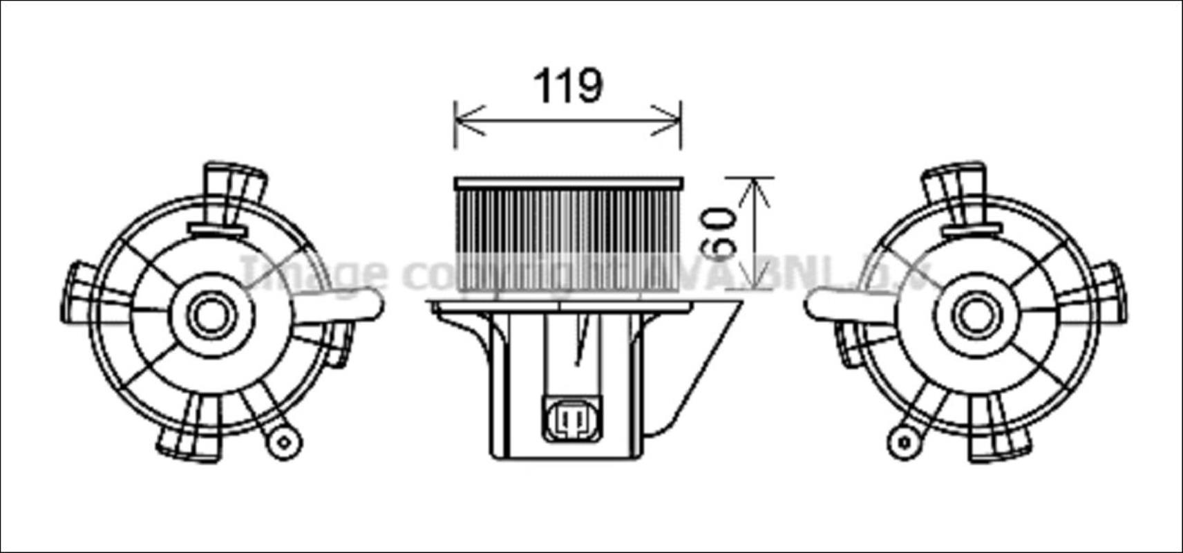 Ventilateur chauffage