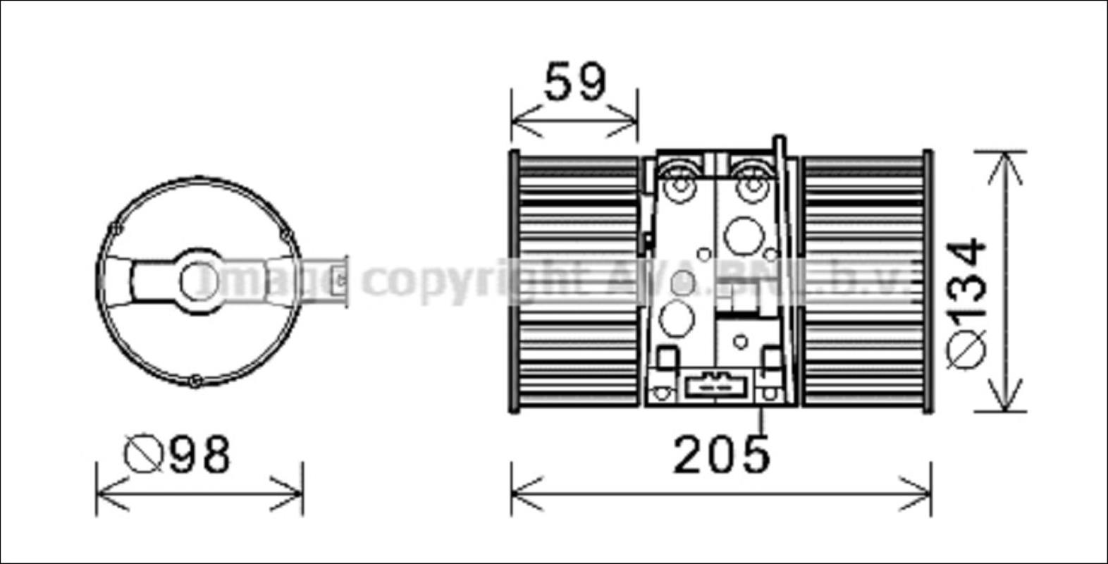 Ventilateur chauffage