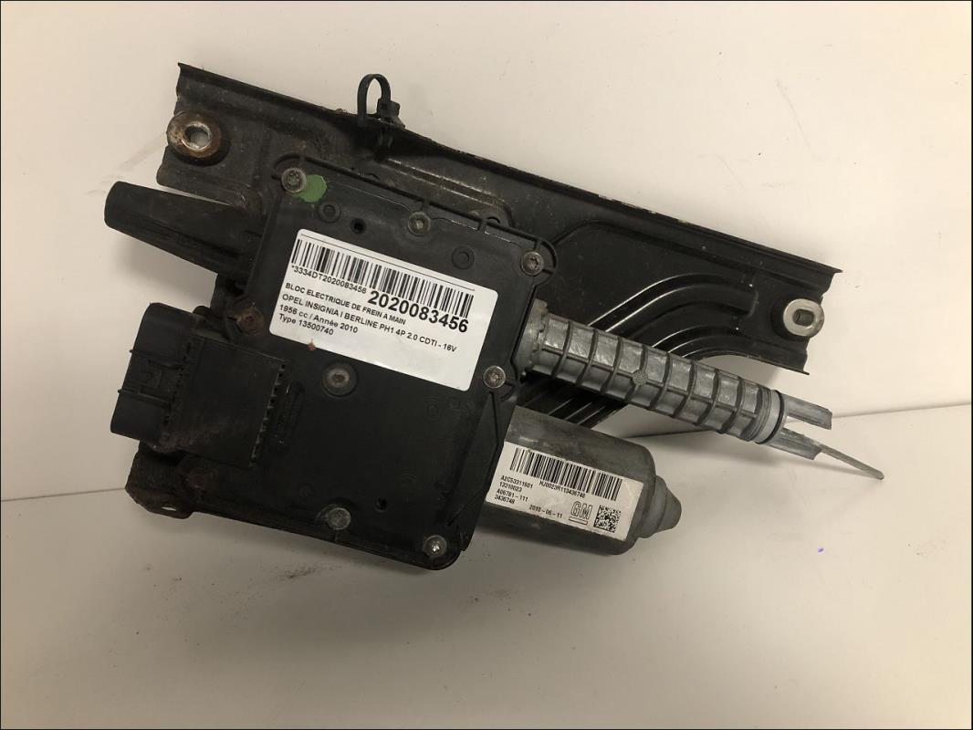 Bloc electrique de frein a main