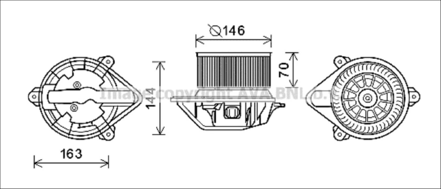 Ventilateur chauffage