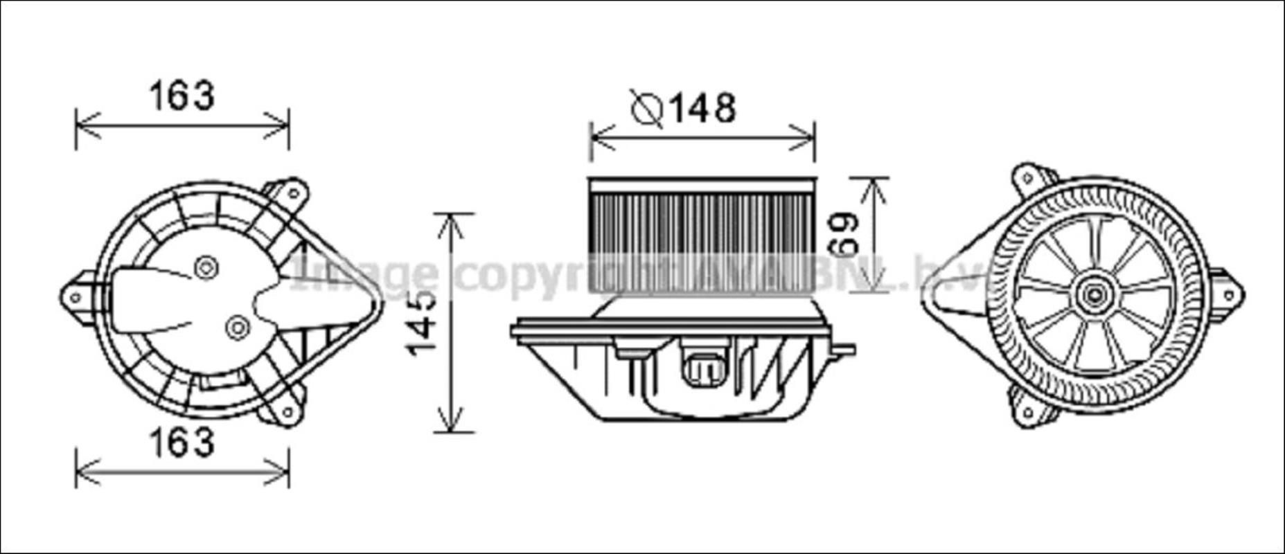 Ventilateur chauffage