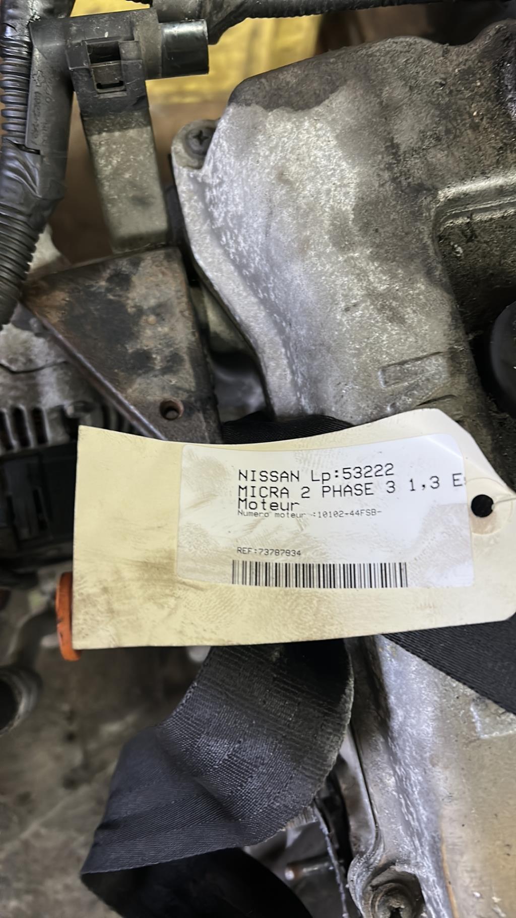 Moteur NISSAN MICRA 2 PHASE 3 Essence - 1