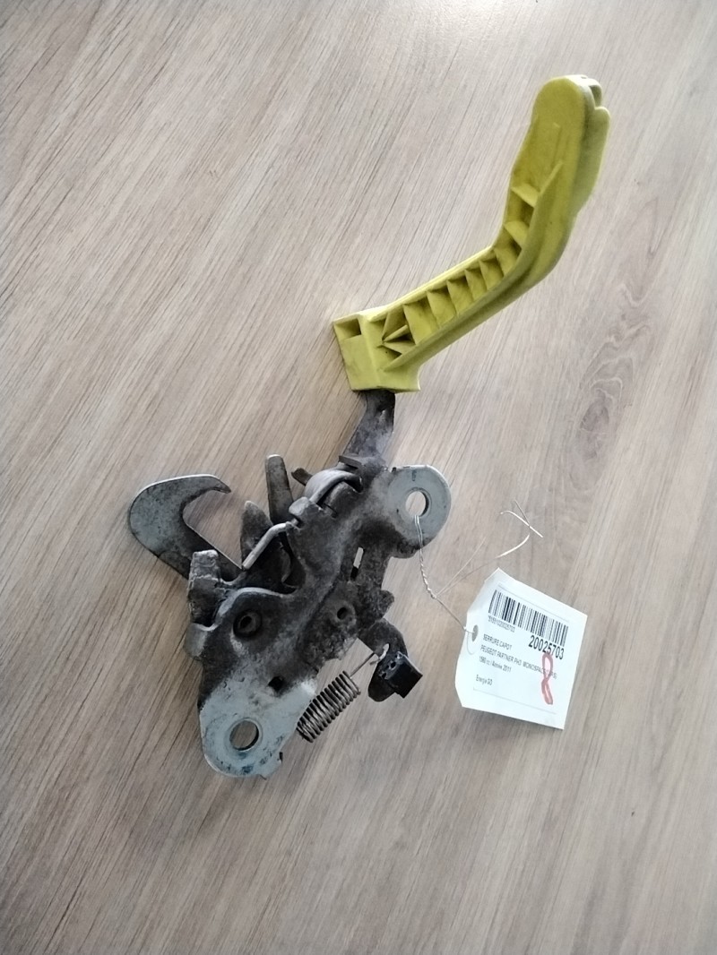 Serrure de capot PEUGEOT PARTNER 2 PHASE 1 Diesel - 1