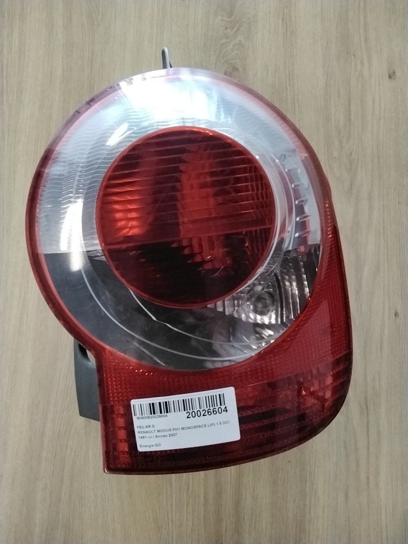Feu arriere principal droit (feux) RENAULT MODUS PHASE 1 Diesel - 1