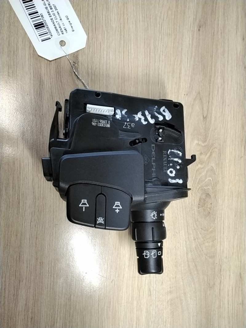 Commodo d'essuie glaces RENAULT CLIO 3 PHASE 1 Diesel - 1