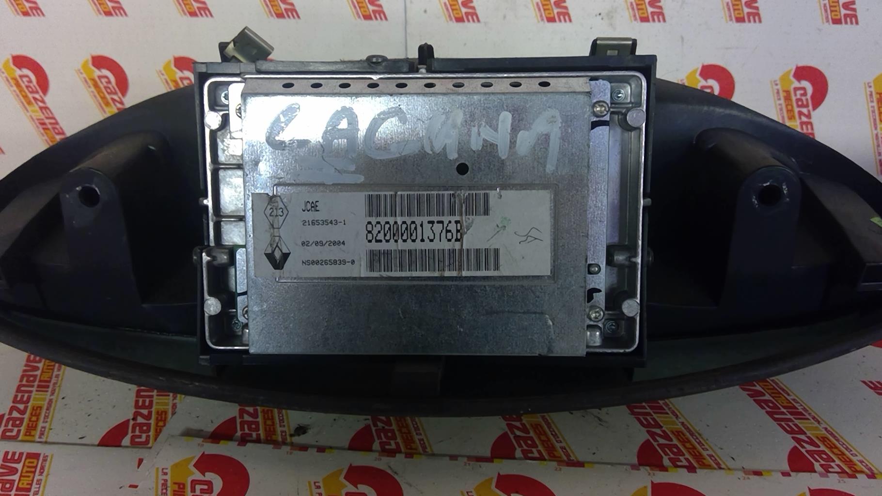 Image Ecran GPS - RENAULT LAGUNA 2