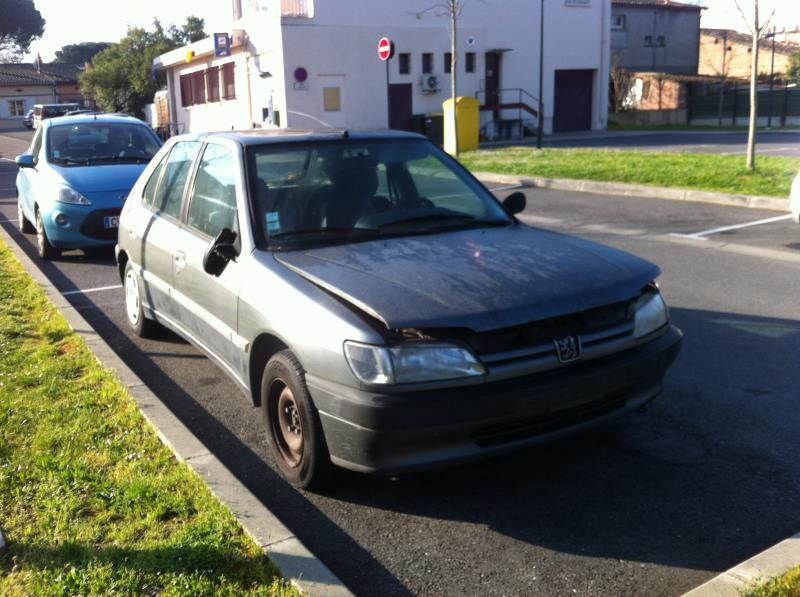 Image Optique avant principal gauche (feux)(phare) - PEUGEOT 306