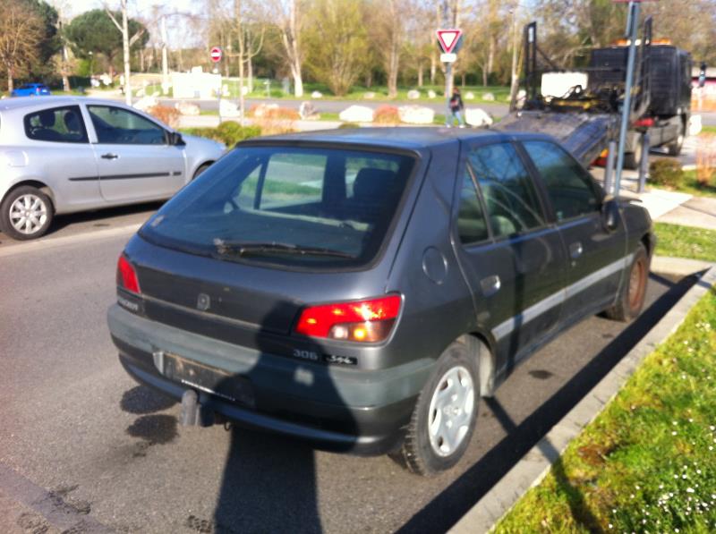 Image Optique avant principal gauche (feux)(phare) - PEUGEOT 306