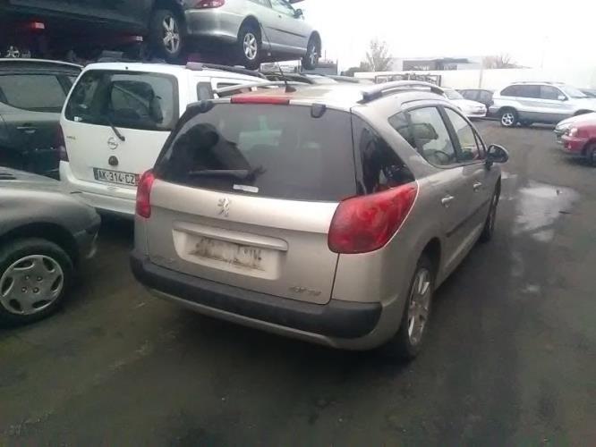 Image Pare choc arriere - PEUGEOT 207