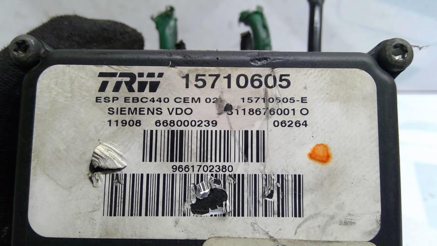 Image Bloc ABS (freins anti-blocage) - PEUGEOT 407