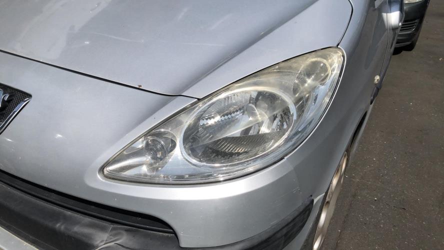 Image Optique avant principal gauche (feux)(phare) - PEUGEOT 1007