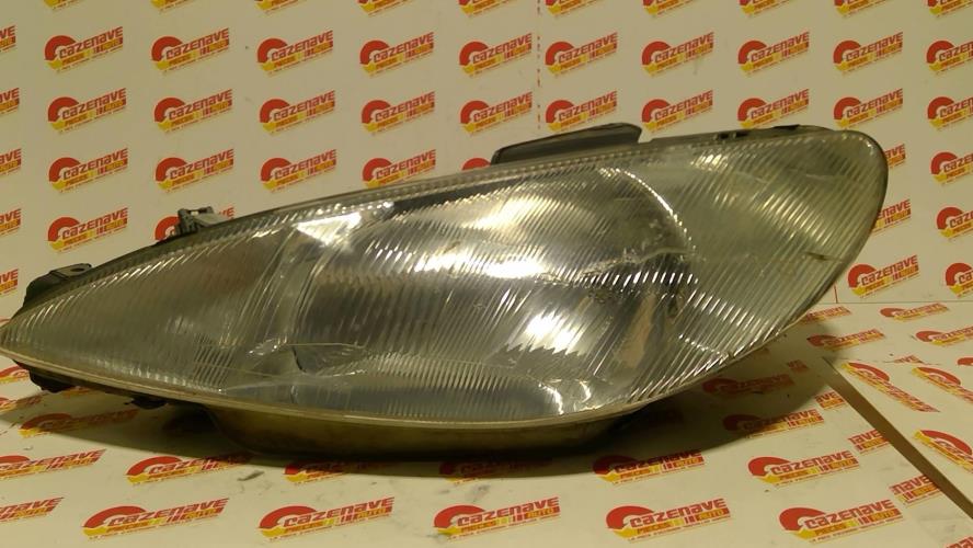 Image Optique avant principal gauche (feux)(phare) - PEUGEOT 206