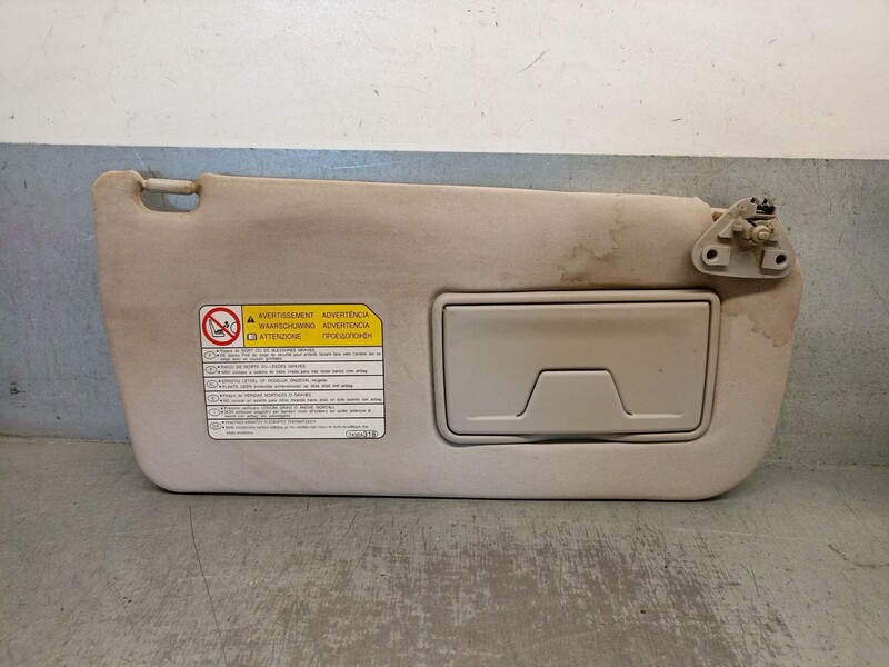 Visiera parasole destra MITSUBISHI MONTERO IV (V8_W, V9_W) 3.2 DI-D 4WD Diésel - 1
