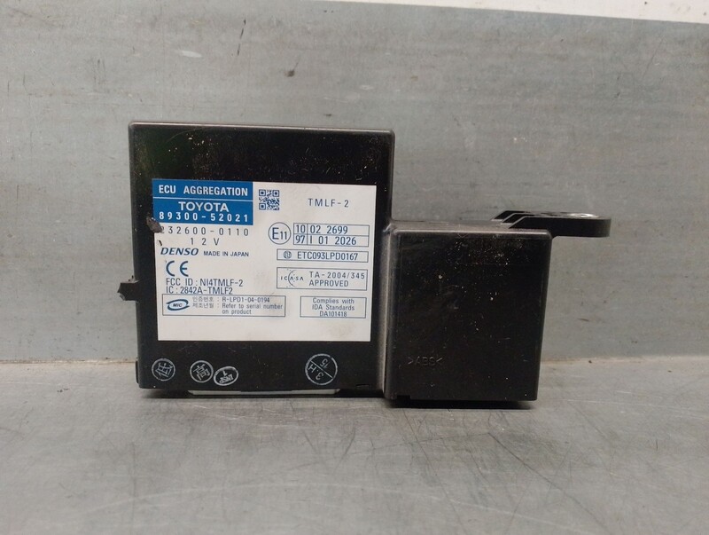 Module électronique TOYOTA YARIS (_P9_) 1.4 D-4D Diesel - 1