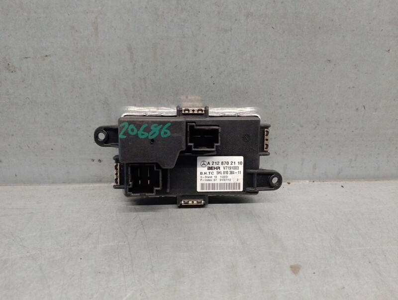 Resistance chauffage MERCEDES-BENZ CLASE E (W212) E 500 4-matic Essence - 1
