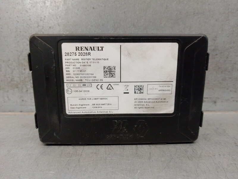 Module électronique RENAULT MEGANE III Hatchback (BZ0/1_, B3_) 1.2 TCe Essence - 1