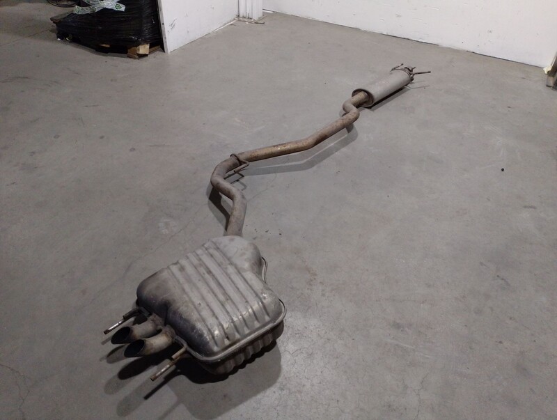 Silencieux arriere (echappement) SAAB 9-3 (YS3F, E79, D79, D75) 1.9 TiD Diesel - 1