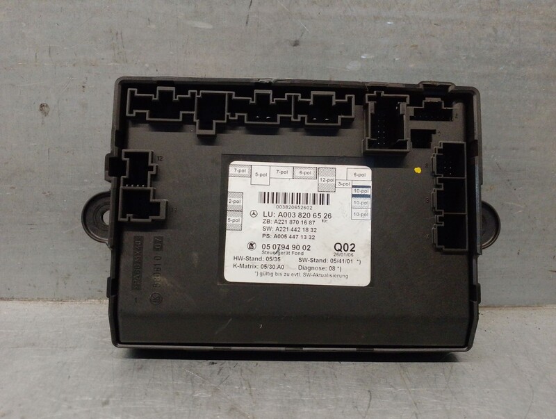 Module électronique MERCEDES-BENZ CLASE S (W221, V221) S 320 CDI Diesel - 1