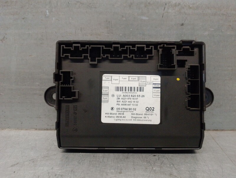 Module électronique MERCEDES-BENZ CLASE S (W221, V221) S 320 CDI Diesel - 1