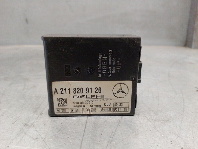 Modulo elettronico MERCEDES-BENZ CLASE S (W220, V220) S 320 CDI Diésel - 1