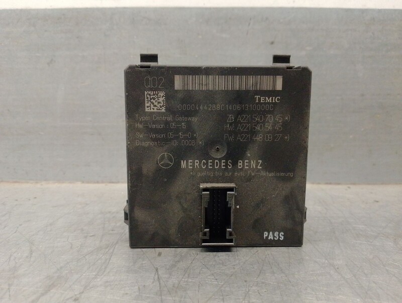 Module électronique MERCEDES-BENZ CLASE S (W221, V221) S 320 CDI Diesel - 1