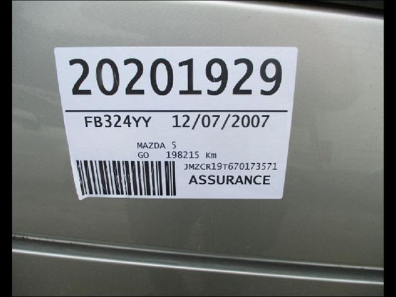 Jante MAZDA 5  - 1