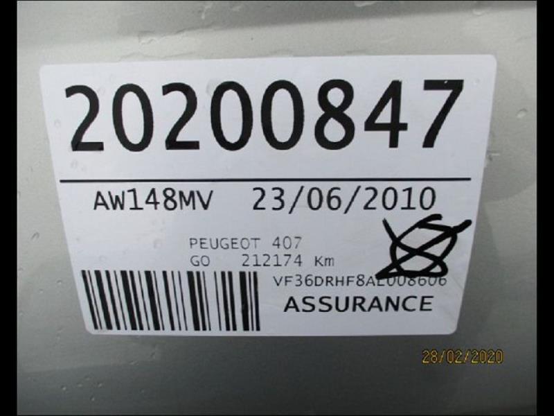 Jante PEUGEOT 407  - 1