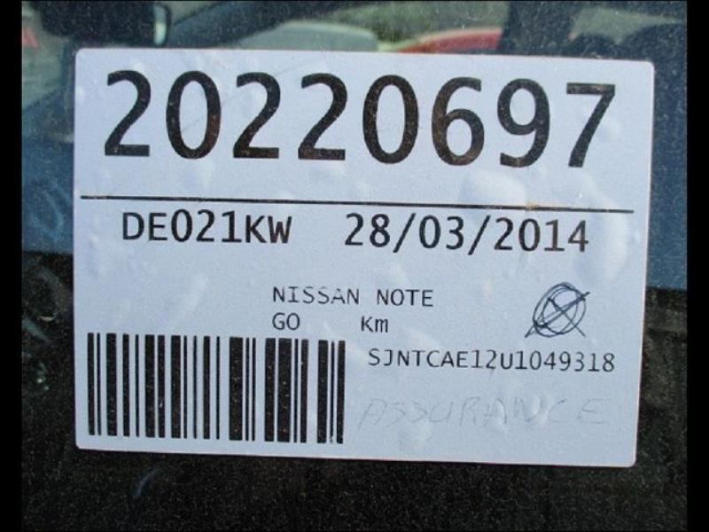 Jante NISSAN NOTE  - 1