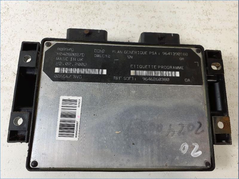 Calculateur CITROEN BERLINGO PH1 MULTISPACE Diesel - 1