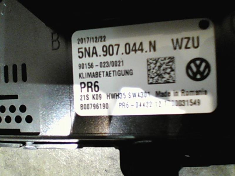Commande chauffage VOLKSWAGEN TIGUAN Diesel - 1