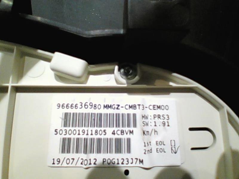 Compteur PEUGEOT 206 Essence - 1