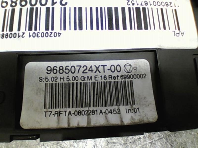 Commande chauffage PEUGEOT 308 Diesel - 1