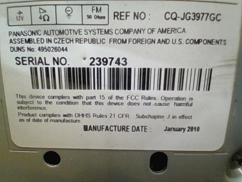 Autoradio d'origine OPEL ASTRA Diesel - 1
