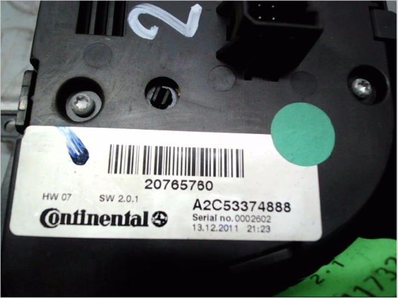 Commande chauffage OPEL ZAFIRA III Diesel - 1