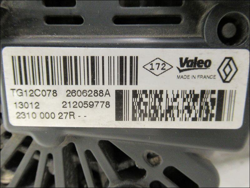 Alternateur RENAULT MEGANE III Diesel - 1