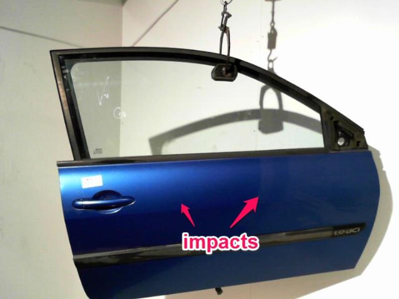 Porte avant droit RENAULT MEGANE 2 PHASE 1 Diesel - 1