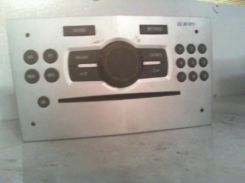 Autoradio originale OPEL CORSA IV (D) PHASE 1 - 3P 2006-09->2010-12 1.3 CDT Diésel - 1