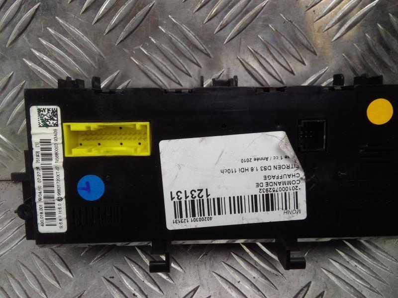 Commande chauffage CITROEN DS3 Diesel - 1